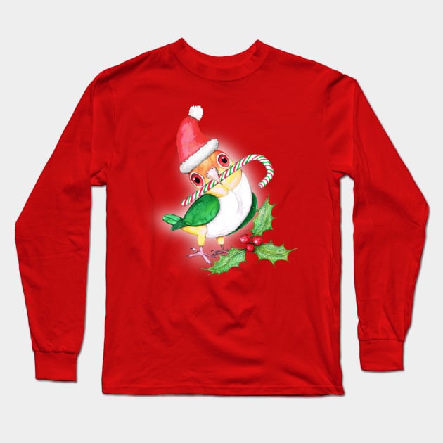 Caique Christmas style Long Sleeve T-Shirt by Bwiselizzy